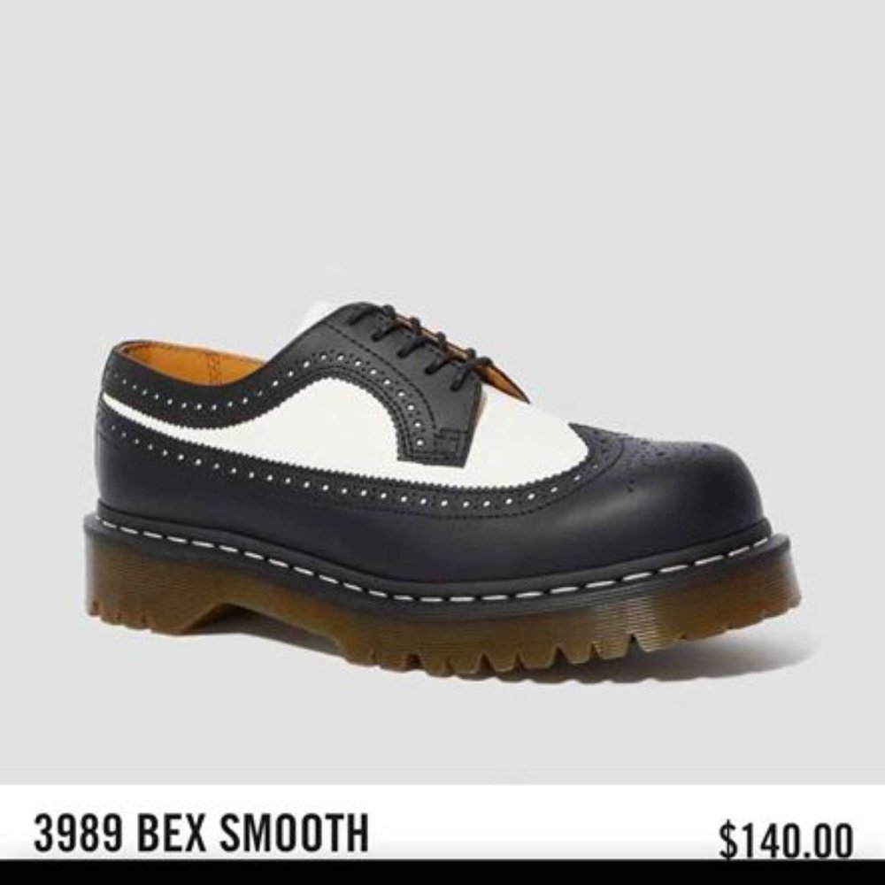 Wingtip Dr Martens Oxfords